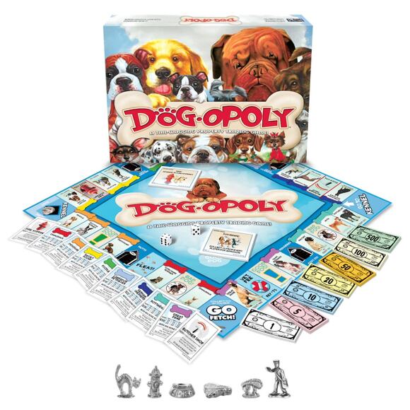 Dog-Opoly Collectible Monopoly Board Game NEW 2-6 Players Made in USA - Picture 2 of 7